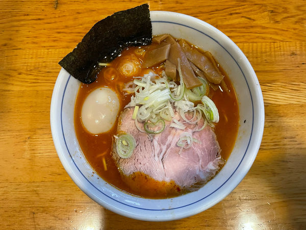 「辛味特製らーめん」@麺屋はし本の写真