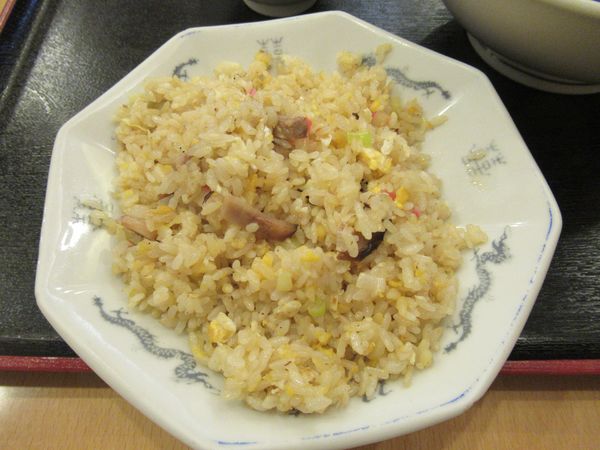 「中華そば（600円）＋半チャーハンセット（＋340円）」@中華そば 双葉の写真