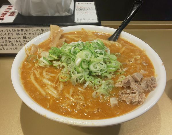 「カレーラーメン中盛」@超ごってり麺 ごっつ 秋葉原店の写真