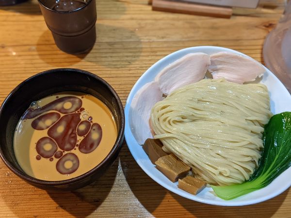 「夏季限定冷やし担々つけ麺大盛」@麺屋 さん田の写真