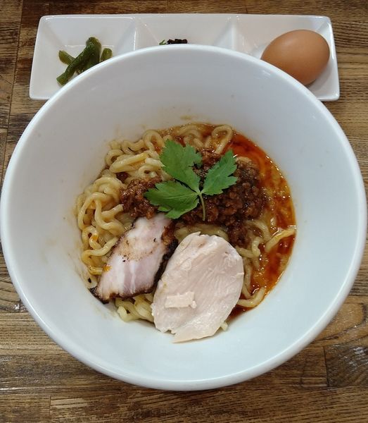 「汁なし担々麺 880円」@麺屋 一八の写真