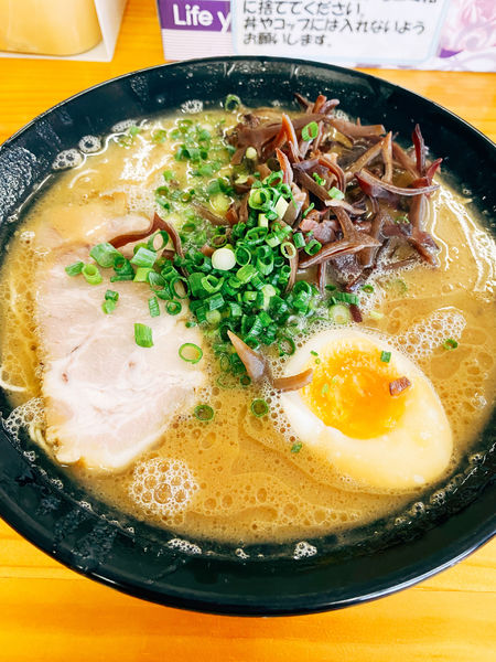 「豚骨ラーメン」@豚骨ラーメン 新井商店の写真