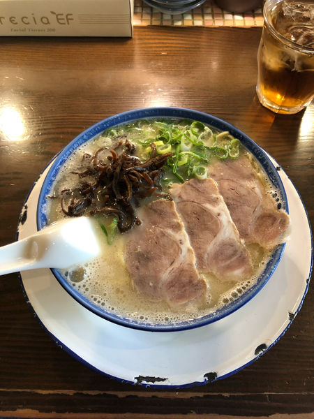 「ラーメン　770円」@博多ラーメン しばらく 日本橋店の写真
