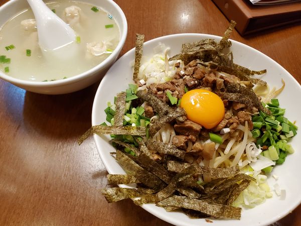 「台湾まぜそばセット」@鼎鑫飯店の写真