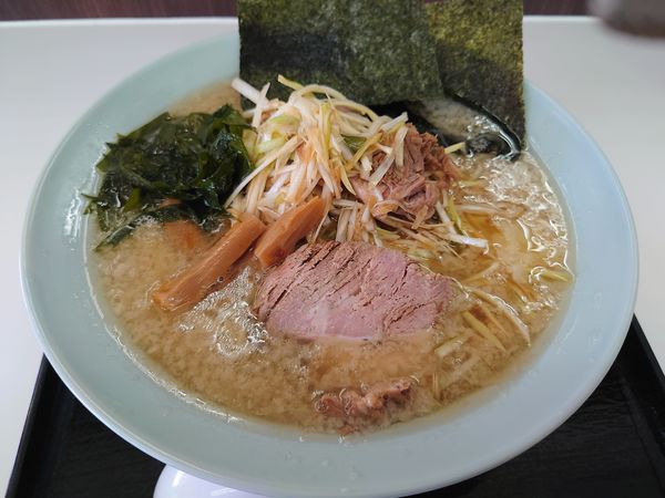 「ネギラーメン 890円」@ラーメンショップ 北川辺店の写真