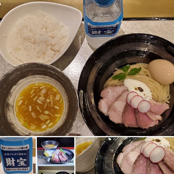 「特上つけ麺」@江戸前つけ麺 銀座 魄瑛の写真