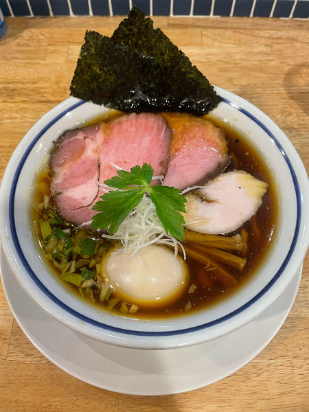 「特製中華そば」@手打式超多加水麺 ののくらの写真