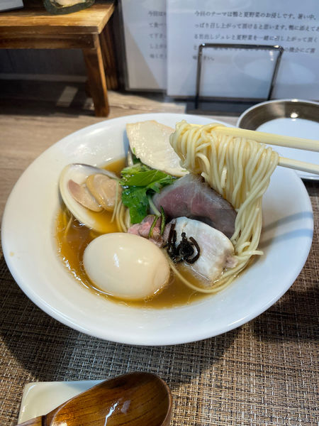 「特製地蛤中華そば 醤油 1200」@LOKAHiの写真