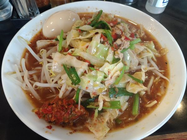 「極辛ラーメン」@激辛拉麺 鷹の爪の写真