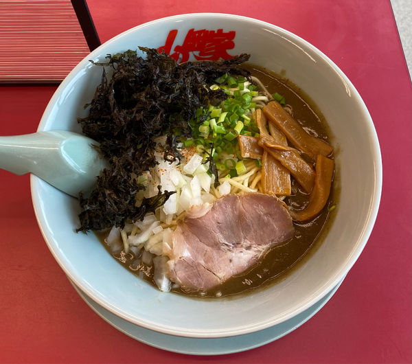「鬼煮干しラーメン」@山岡家 結城店の写真