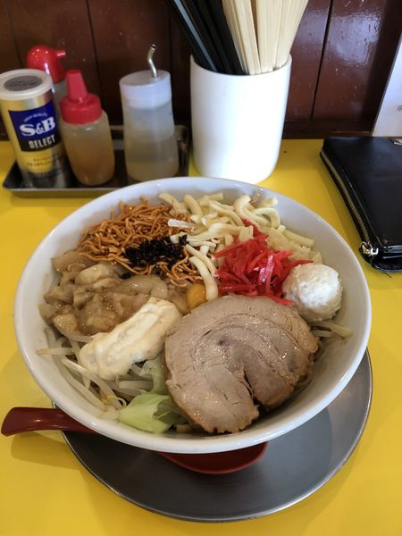 「まぜそば中850円」@ラーメン ヒカリの写真