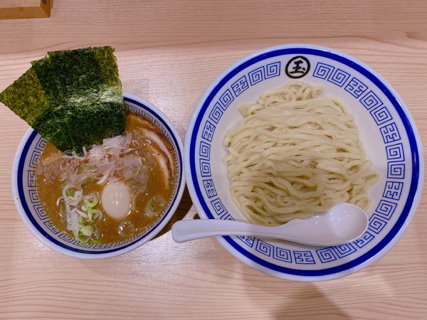 「濃厚魚介 特製つけめん:1,200円」@中華そば つけめん 玉 新宿店の写真