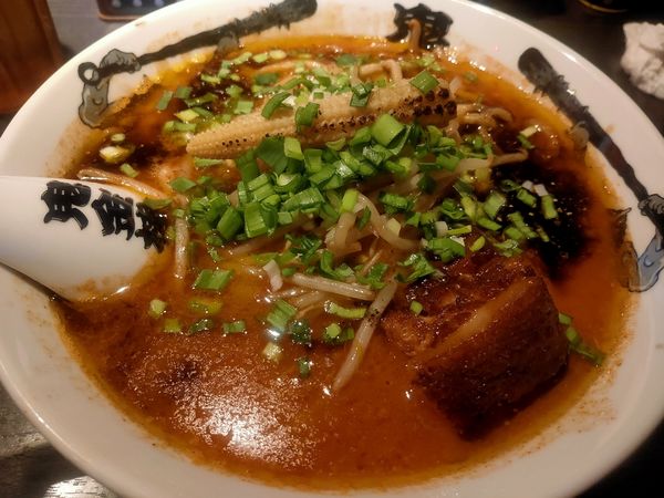 「カラシビ味噌ラーメン 900円 カラ，シビ普通」@カラシビ味噌らー麺 鬼金棒 池袋店の写真