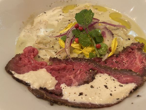 「限定　くろさき茶豆の冷やしラーメン」@麺堂にしき 新宿歌舞伎町店の写真