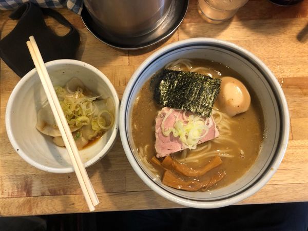 「味つきたまごラーメン+わんたん」@こうかいぼうの写真