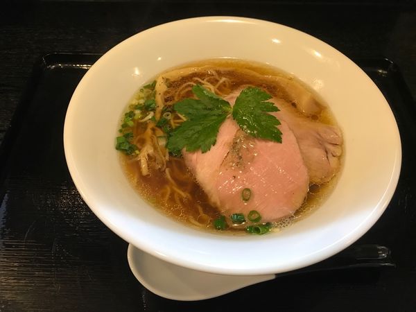 「醤油そば」@麺屋 中川會 住吉店の写真