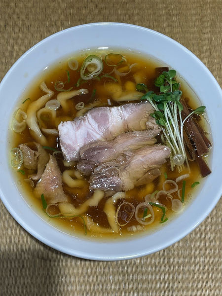 「親鶏中華そば(820円)」@手打 親鶏中華そば 綾川の写真