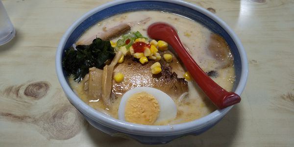 「白味噌チャーシュー」@手打ラーメン 暖宝の写真