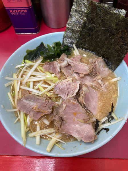 「味噌ネギチャーシュー麺」@ラーメンショップ 牛久結束店の写真