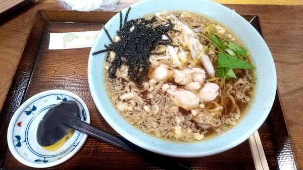 「元祖鳥中華」@手打ち 水車生そばの写真