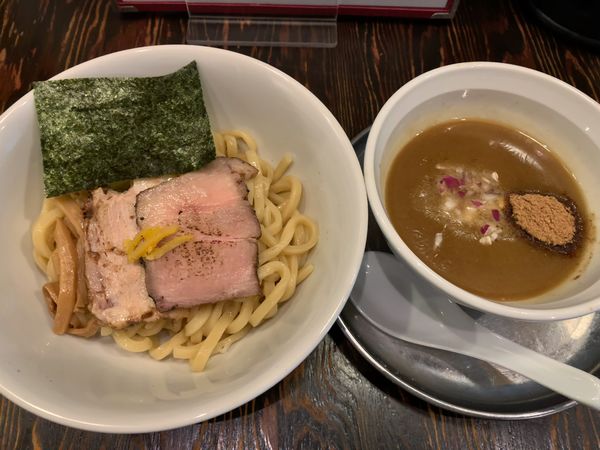 「魚介つけめん」@中華そば あおいの写真