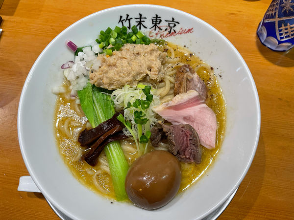 「味玉鶏帆立そば」@竹末東京プレミアムの写真