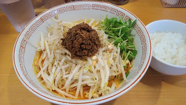 「汁なし担々麺(2辛)¥880+ちょいめし¥50」@担々飯店の写真