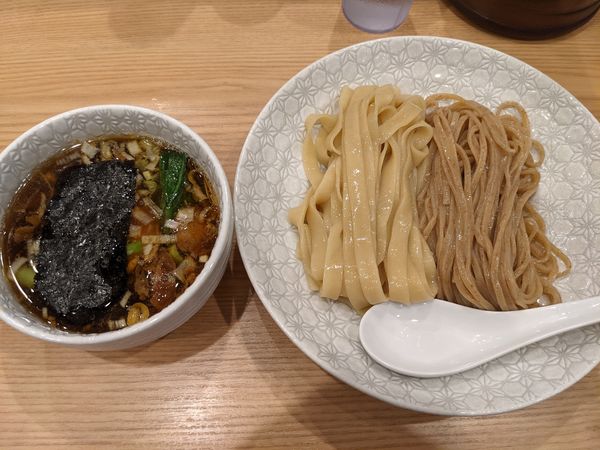 「合盛りつけめん」@麺や 麦ゑ紋の写真