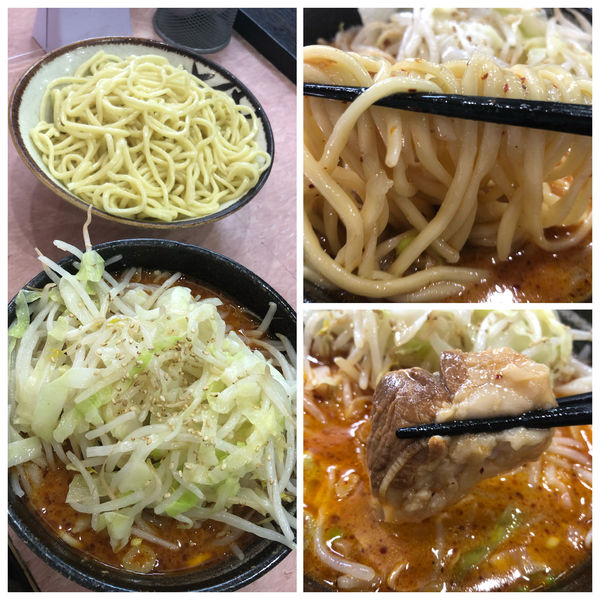 「もり野菜890円 (麺カタメ) 担々に変更50円」@所沢大勝軒の写真