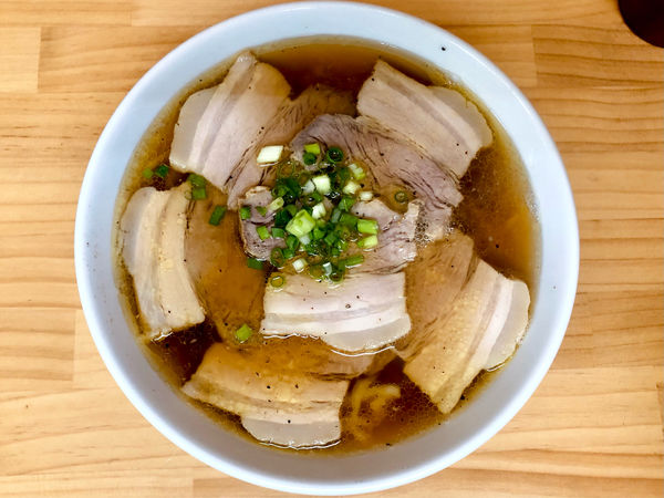 「★自家製中華麺肉そば🍜¥800」@いわい製麺の写真