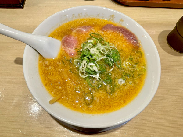 「味噌ラーメン　細麺　半麺　800」@京都ラーメン 森井 飯田橋店の写真