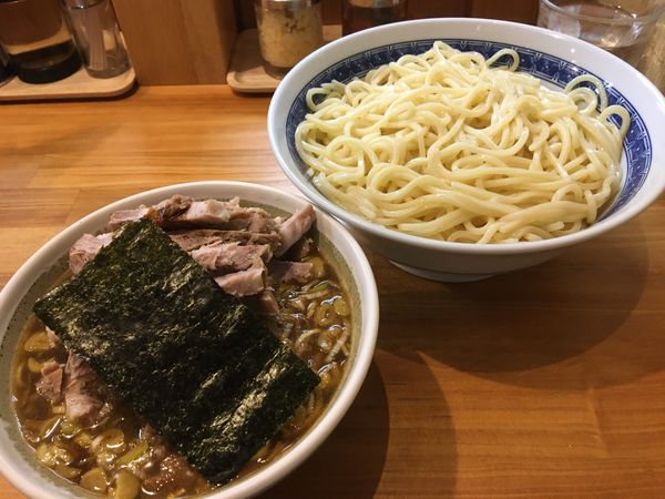 「チャーシューつけ麺(中)」@自家製中華そば としおかの写真