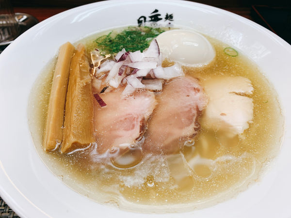 「太刀魚煮干し」@麺や 睡蓮の写真