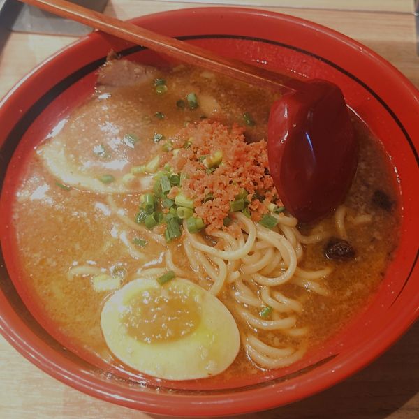 「えびみそ（スープ=そのまま）830円」@えびそば一幻 新千歳空港店の写真