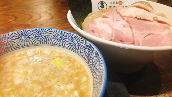 「上鶏つけそば」@自家製麺オオモリ製作所 壬生店の写真