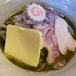 貝汁バターハーブタンメン