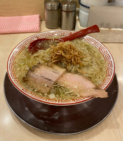 「喜多方らーめん(塩)¥920」@食堂 七彩の写真