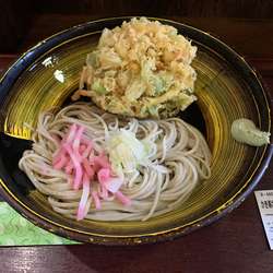 かき揚げそば (460円)