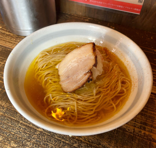 「煮干そば（770円）」@煮干そば 藍の写真