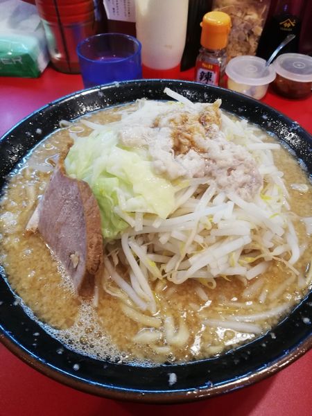 「コテ野菜ラーメン」@家系ラーメン 王道 神道家の写真