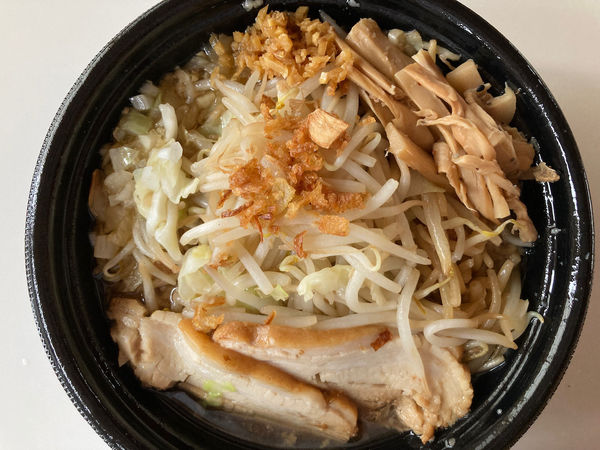 「【テイクアウト】背脂にぼしラーメン 900円」@ひかり食堂の写真