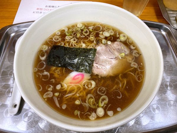 「中華麺（小盛り）８００円」@川越大勝軒の写真
