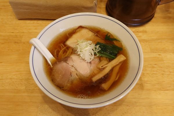 「煮干そば￥８５０」@麺や たけ田の写真