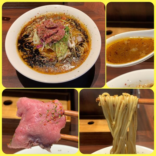 「spicy curry牛骨らー麺¥880」@牛骨らーめん 牛王の写真