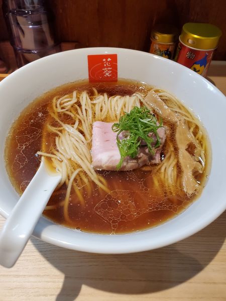 「煮干し中華そば」@煮干中華そば ハナアオイの写真