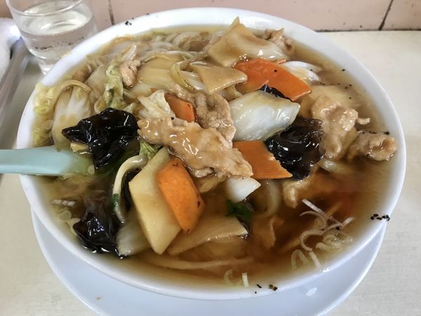 「肉ソバ￥750」@中華 美山の写真