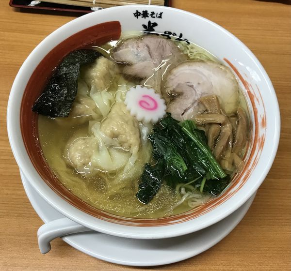 「塩ワンタンそば ¥950」@中華そば 半ざわの写真