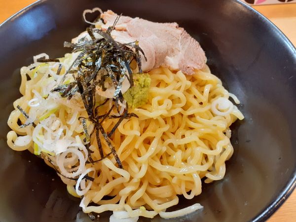 「冷し油そば、味噌、中盛」@味の天徳 柿生店の写真