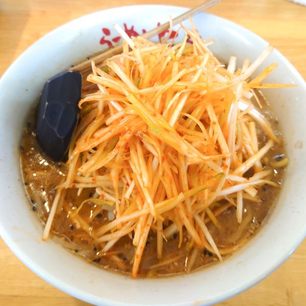 「ネギ味噌ラーメン800円」@らーめん やちの写真