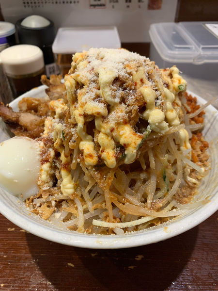 「冷やし中華　中盛ヤサイマシ」@旨辛ラーメン表裏 高田馬場店の写真